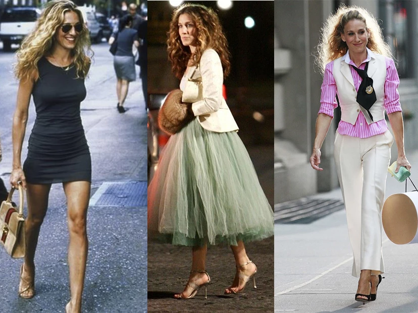 looks carrie bradshaw