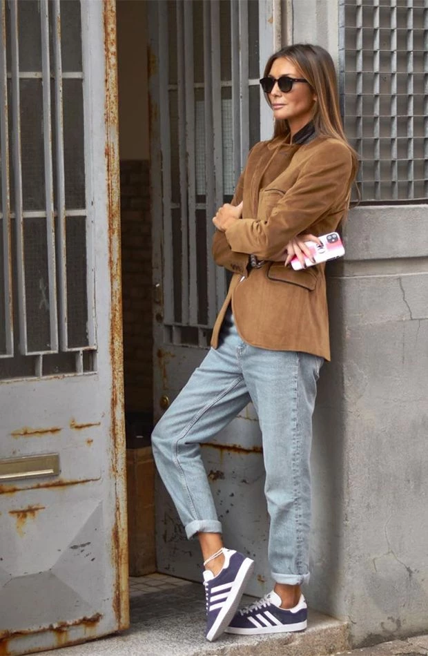 looks con basicos por el street style