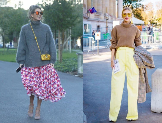 Los mejores looks con polera, la prenda anti frío más estilosa del invierno
