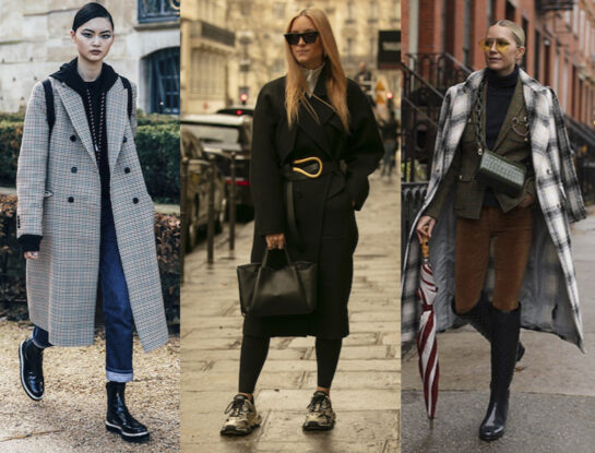Los mejores looks de invierno para días de lluvia según el street style