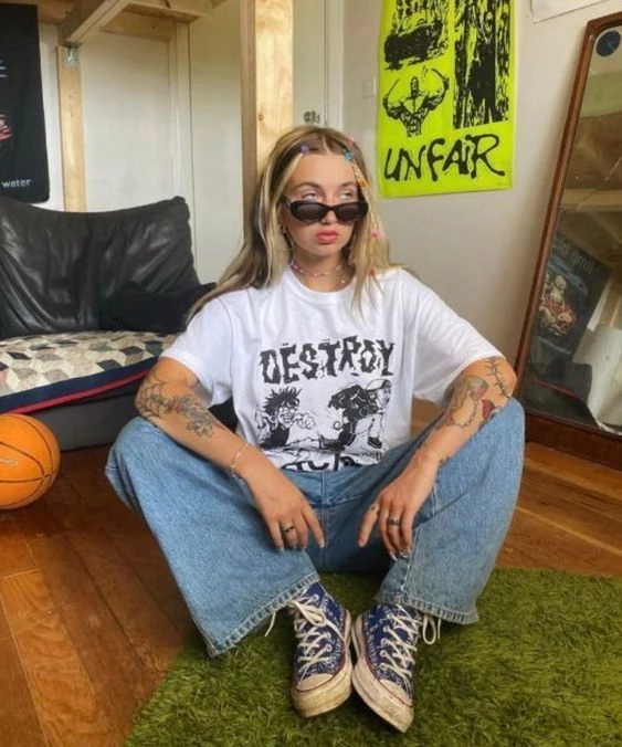 looks para recibir amigas en casa el finde