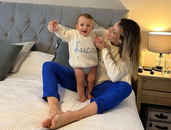 Mica Viciconte mostró el gran logro de Luca Cubero