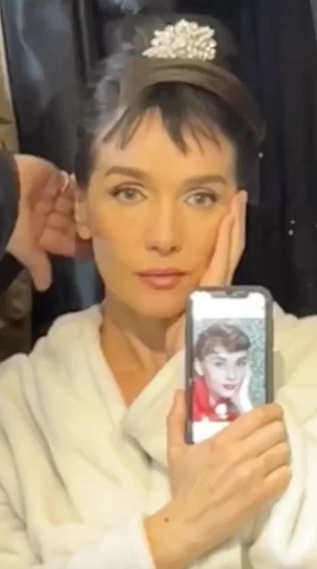 natalia oreiro como audrey hepburn