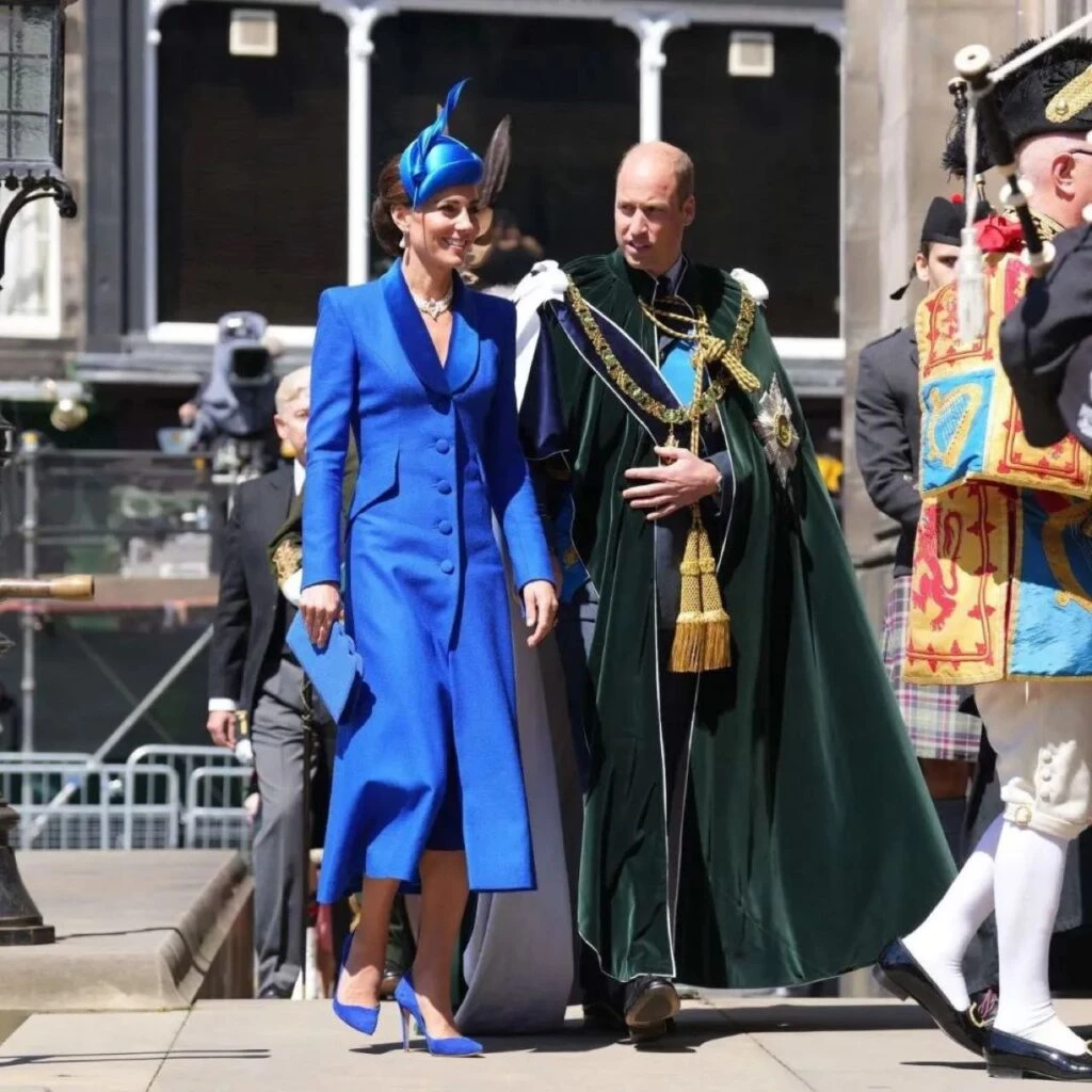 Look Kate en la nueva coronación de Carlos en Escocia