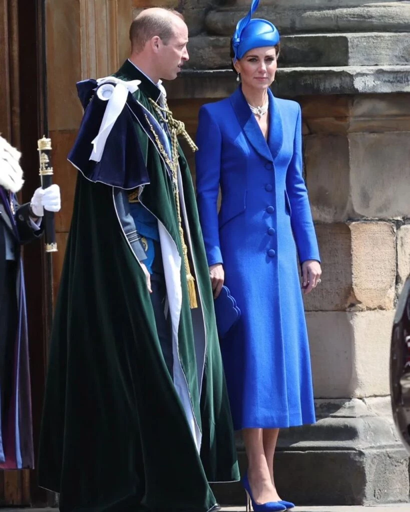 Look Kate en la nueva coronación de Carlos en Escocia