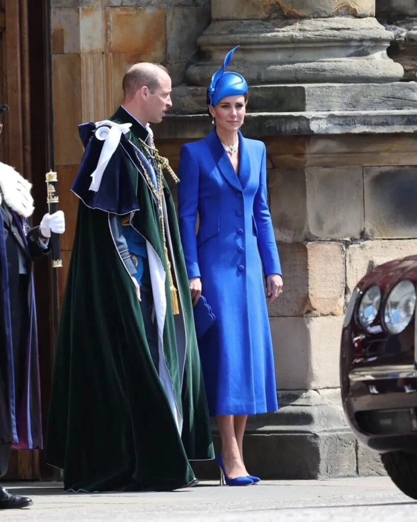 Look Kate en la nueva coronación de Carlos en Escocia