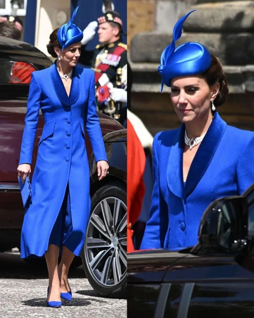 Look Kate en la nueva coronación de Carlos en Escocia