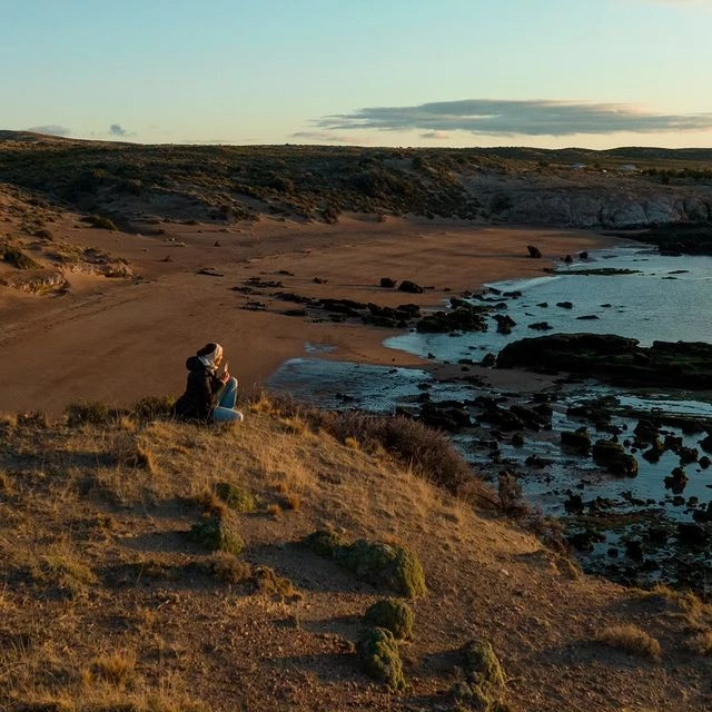 Juana Viale en Caleta Patón