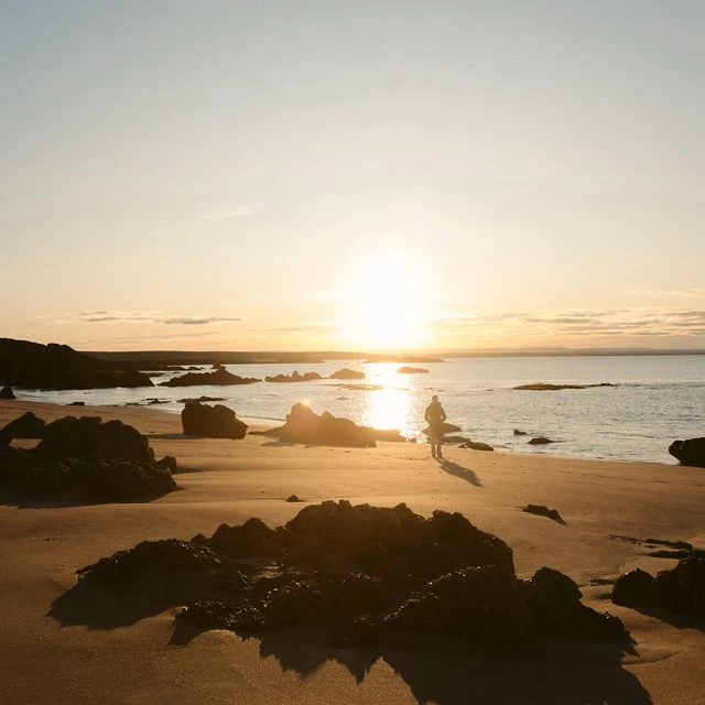 Juana Viale en Caleta Patón