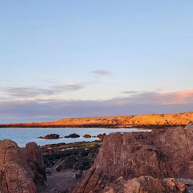 Juana Viale en Caleta Patón