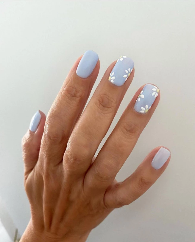 blueberry milk nails manicura viral tik tok tendencia verano