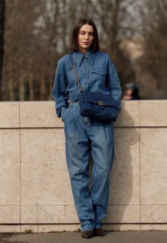 5 looks con jeans para empezar la semana. Foto: Pinterest.