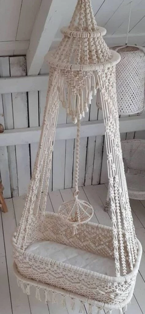 Moisés colgante: el nuevo accesorio tendencia para bebés