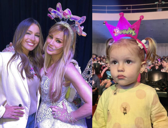 Las fotos de Anita García Moritán en el teatro: la hija de Pampita fue con su mamá a ver el espectáculo de Panam
