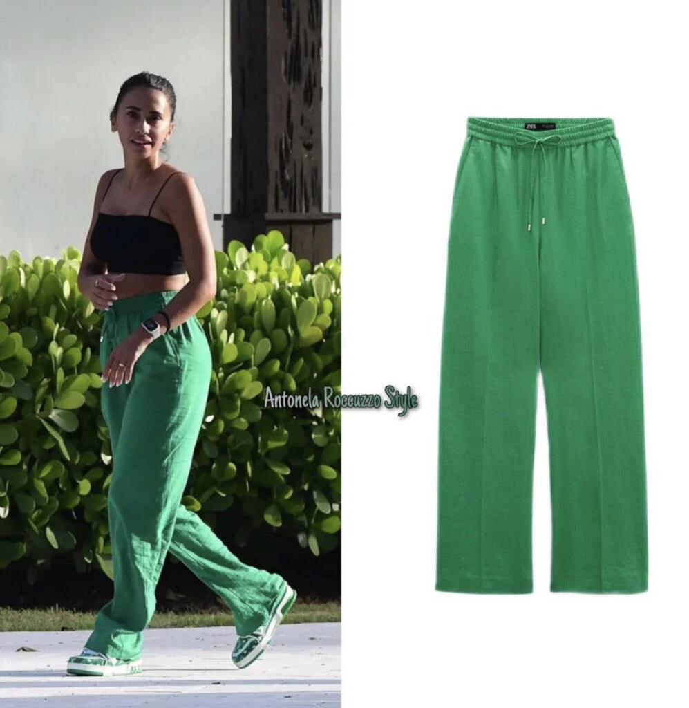 Antonela Roccuzzo apostó por el color más trendy del 2023. Foto: Instagram.