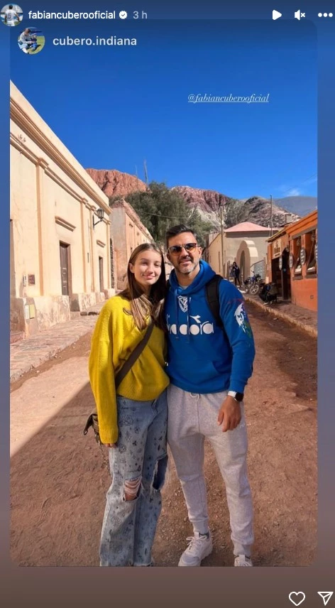 Así son las vacaciones de Fabián Cubero y Mica Viciconte en el Noroeste argentino junto, a Indiana y a Luca