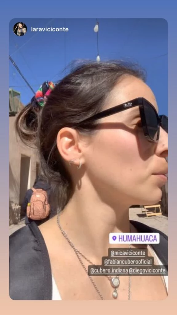 Así son las vacaciones de Fabián Cubero y Mica Viciconte en el Noroeste argentino junto, a Indiana y a Luca