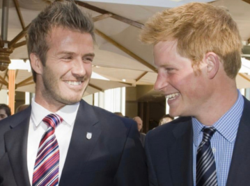 Por esta razón el príncipe Harry y David Beckham terminaron su amistad