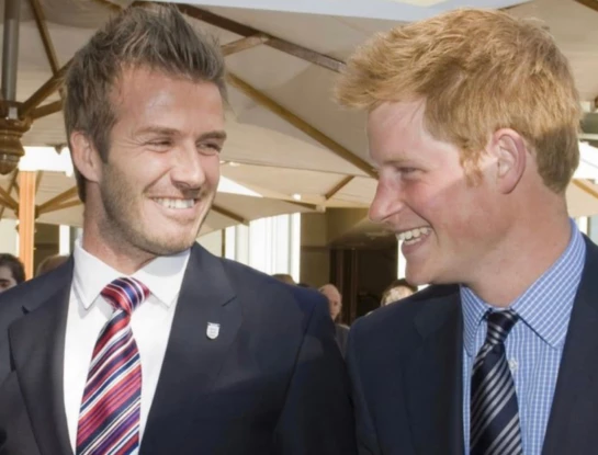 Por esta razón el príncipe Harry y David Beckham terminaron su amistad