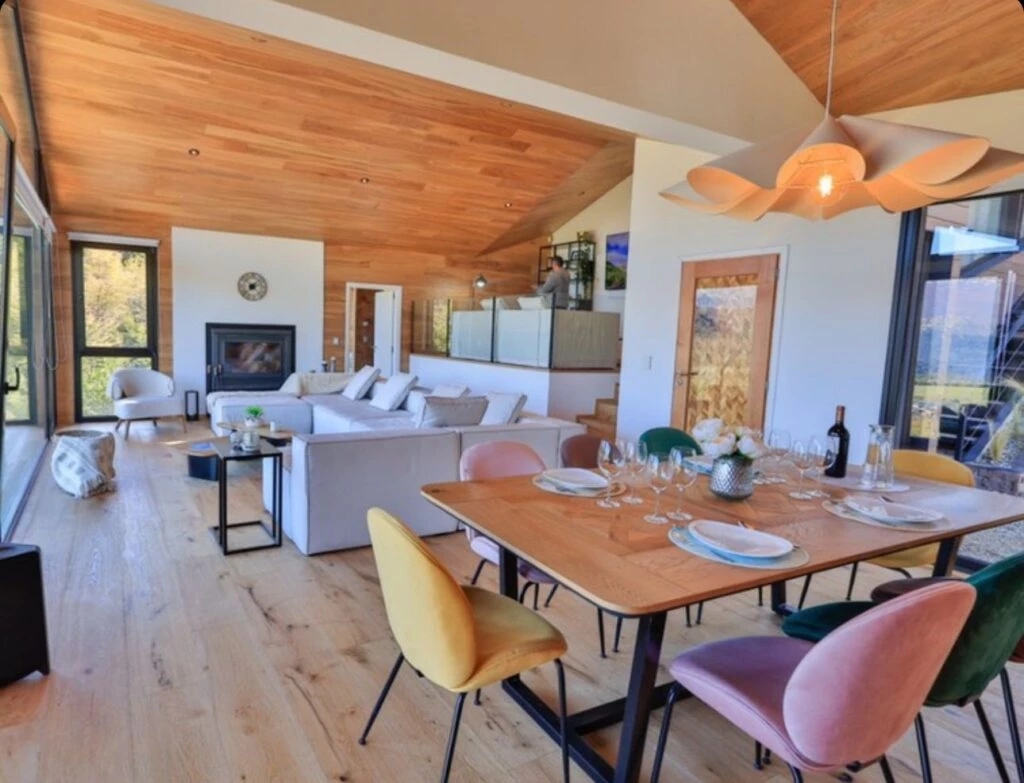 Así es la casa de Iván de Pineda en Bariloche