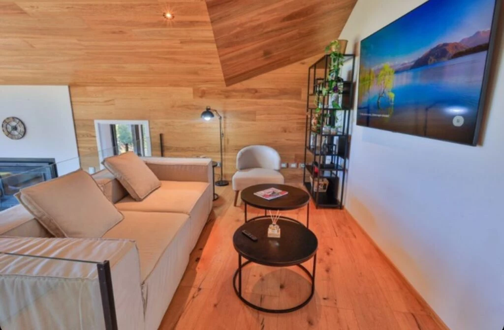 Así es la casa de Iván de Pineda en Bariloche