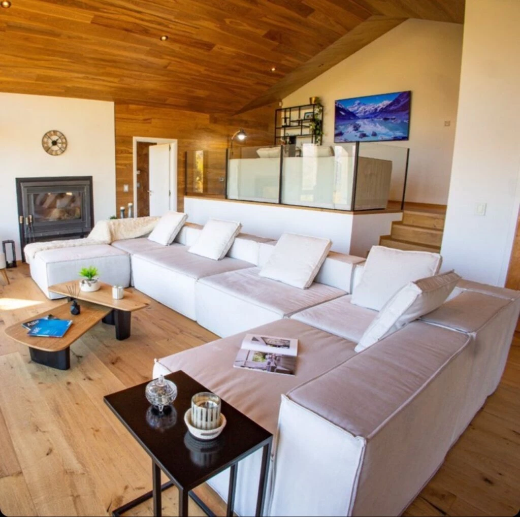 Así es la casa de Iván de Pineda en Bariloche