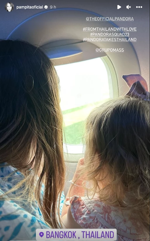 Pampita y Ana: de Madrid a Bangkok sin escalas.