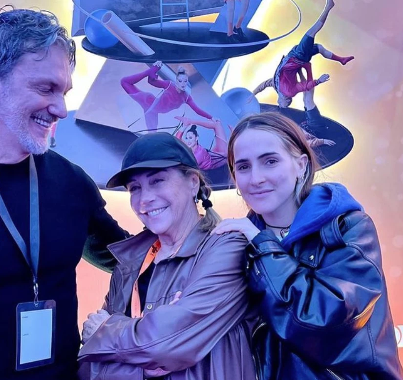 Ámbar de Benedictis fue a ver el Cirque du Soleil con su abuela, Marcela Tinayre