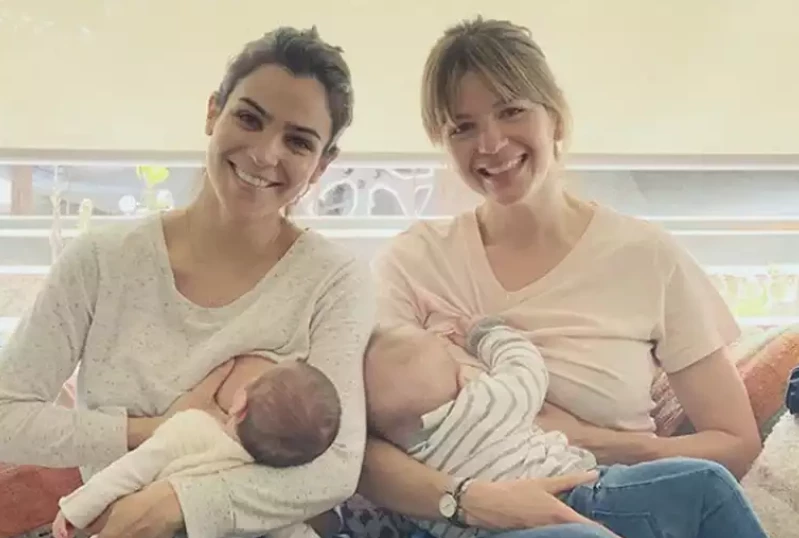 Agustina Cherri y Marcela Kloosterboer