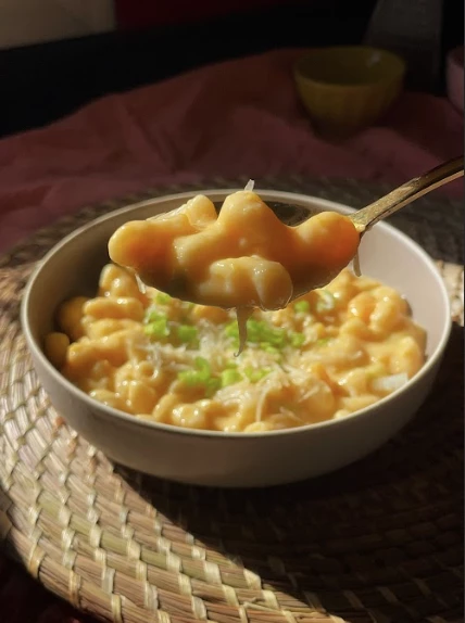 Macarrones con queso