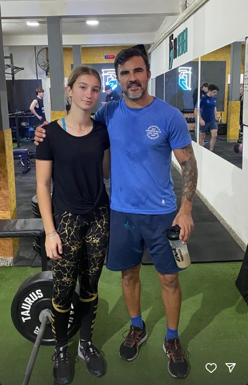 Fabián Cubero e Indiana Cubero