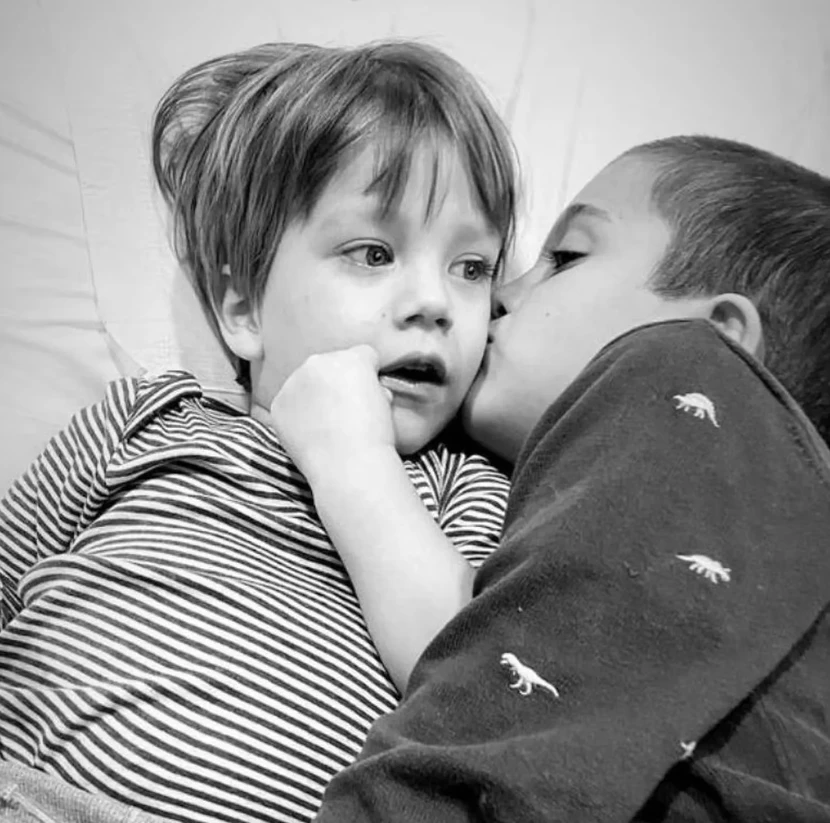 Indalecio y Ramón, los hijos de Felicitas Pizarro