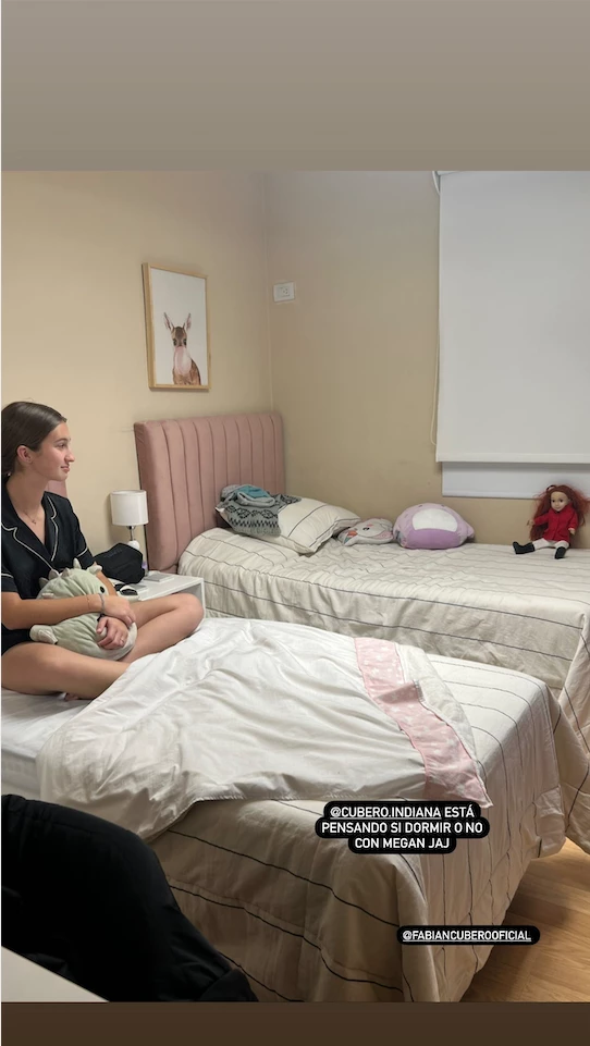 Indiana Cubero no puede dormir