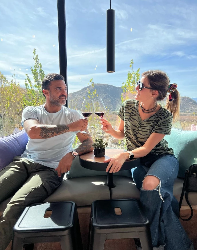 Mica Viciconte y Fabián Cubero en Salta