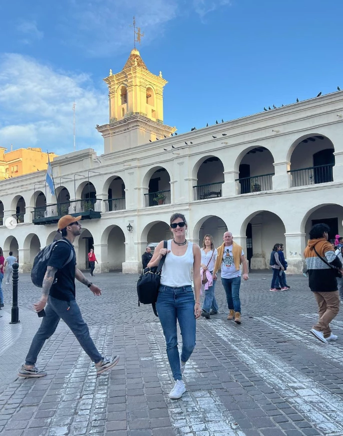 Mica Viciconte y Fabián Cubero en Salta