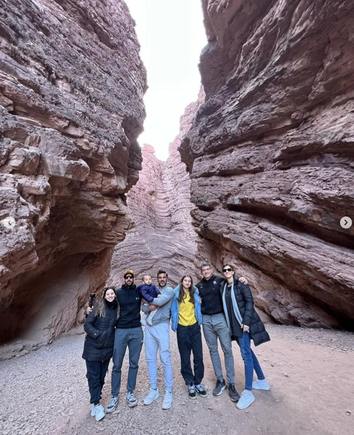 Mica Viciconte y Fabián Cubero en Salta