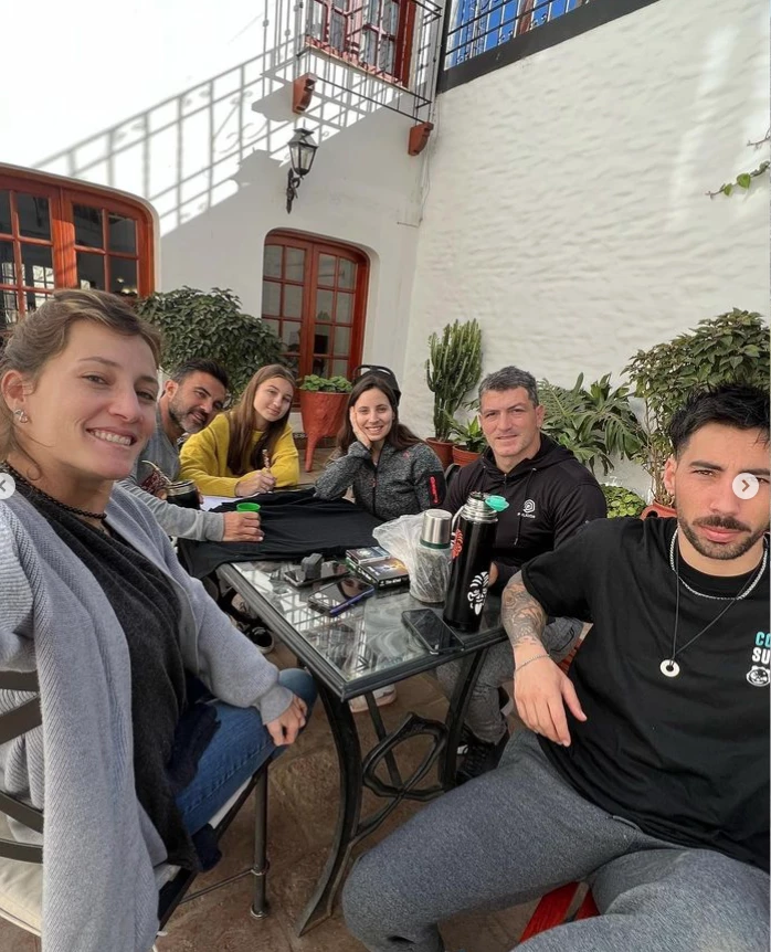 Mica Viciconte y Fabián Cubero en Salta