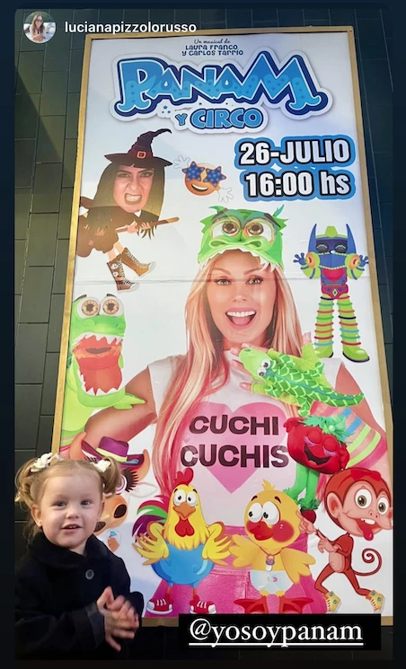 Ana García Moritán fue a ver a Panam