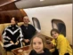 Wanda Nara en vuelo a Turquía
