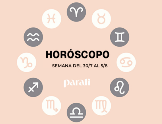 Horóscopo semanal del 30/7 al 5/8: conocé qué deparan los astros para cada signo