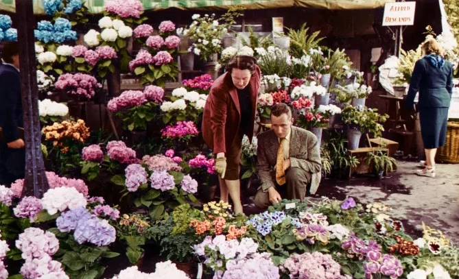 CATHERINE AND HERVÉ DES CHARBONNERIES AFTER THE WAR