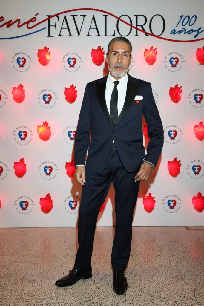 César Juricich en la gala por los 100 años de René Favaloro en el Teatro Colón