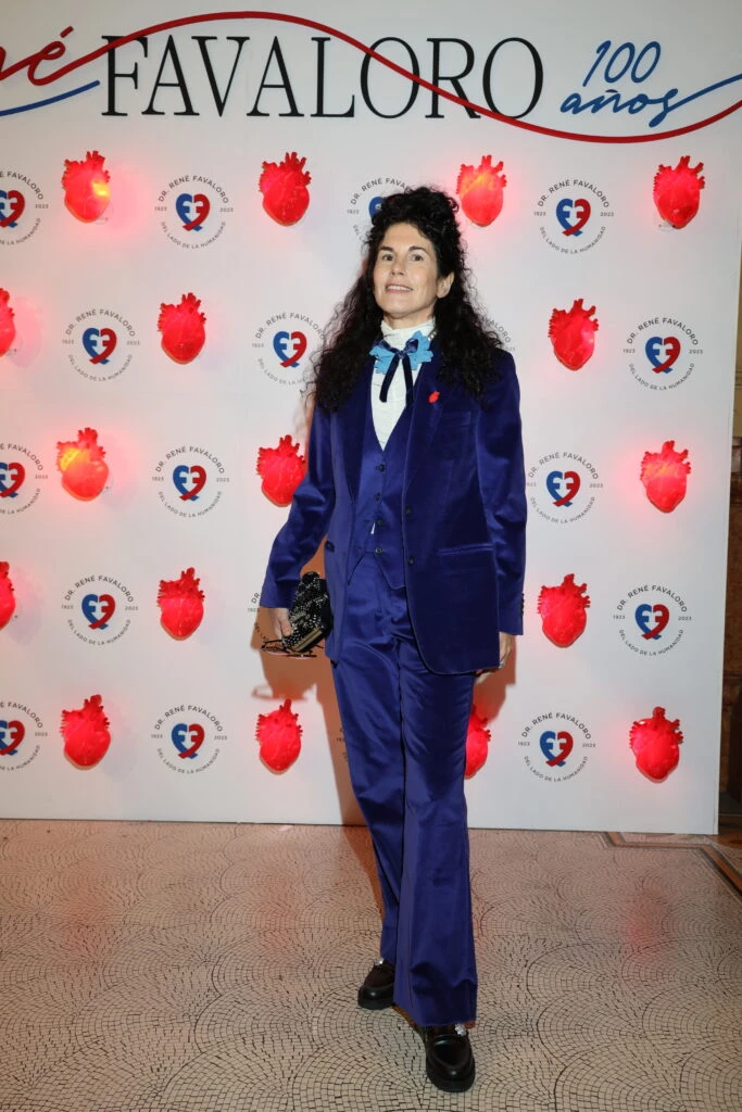 Cynthia Cohen en la gala por los 100 años de René Favaloro en el Teatro Colón