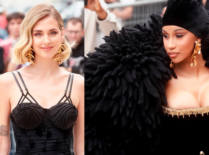 Vidriera desfile Schiaparelli