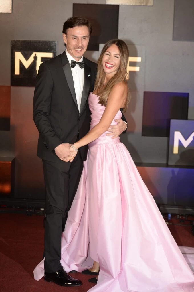 Pampita y Roberto García Moritán