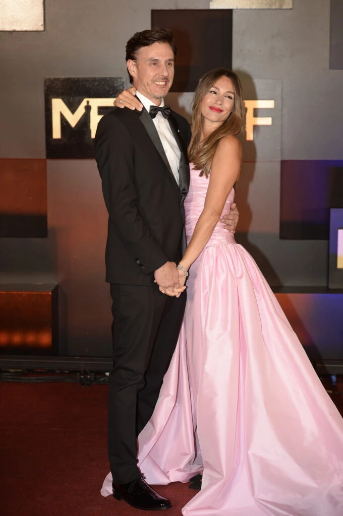 Pampita y Roberto García Moritán