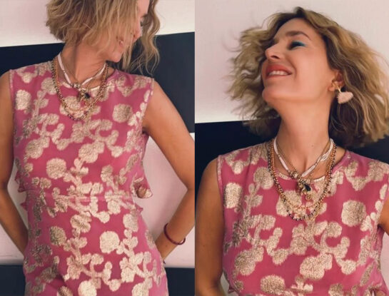 Dolores Barreiro deslumbra con look boho chic en Los 8 Escalones del Millón