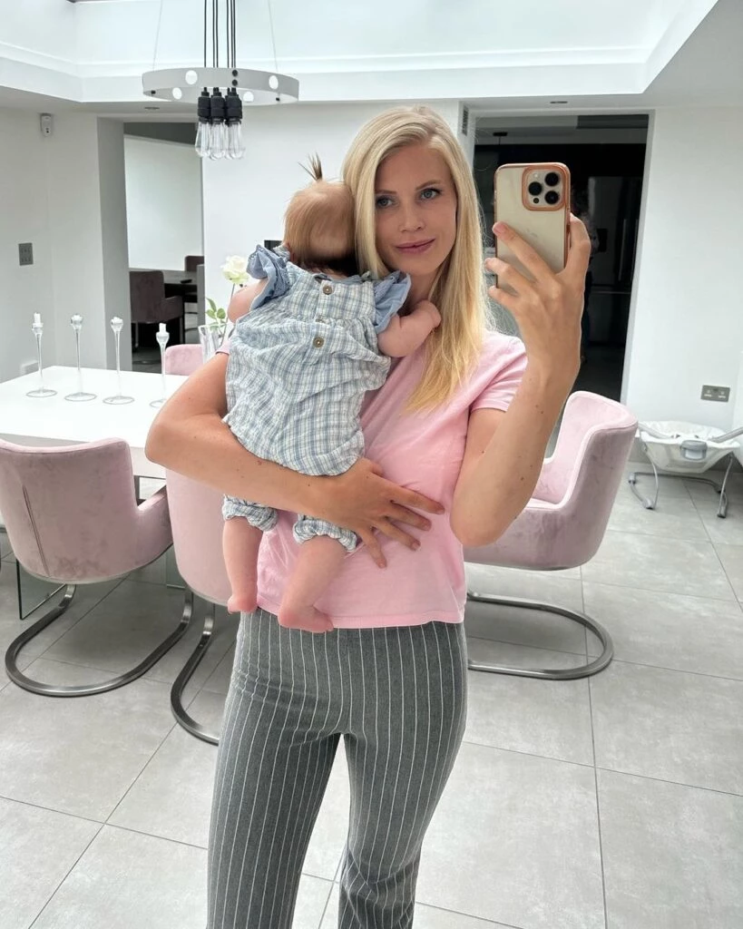 Daniela Christiansson celebró un nuevo cumple mes de su hija sin Maxi López