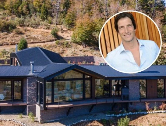 Conocé el refugio soñado de Iván de Pineda en medio del bosque en Bariloche
