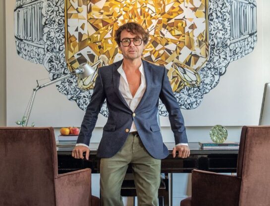 Así decoró Wally Diamante su oficina de comunicación